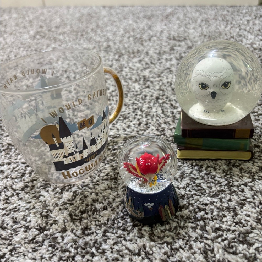 Harry Potter Mug and Snow Globes Set